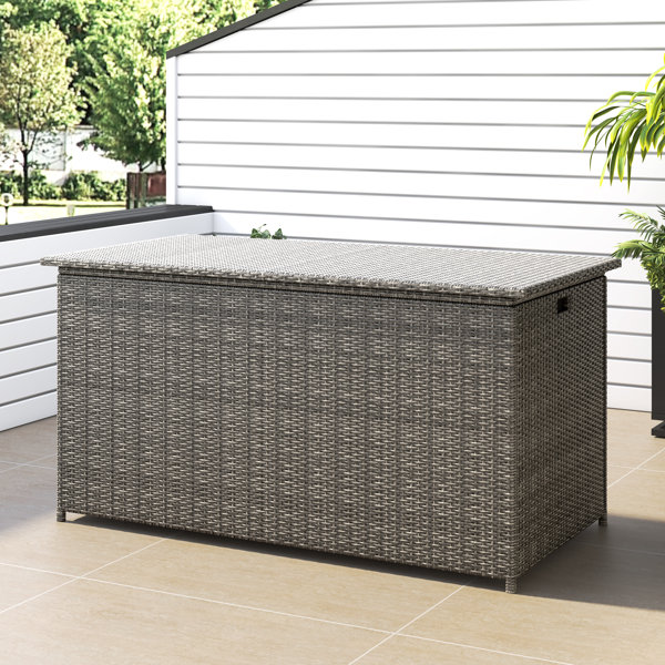 Etta Avenue™ Kolten Outdoor Storage Bin & Reviews Wayfair